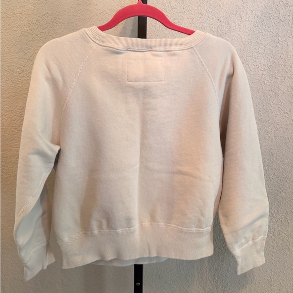 Nili Lotan Cream Pullover Sweatshirt NWOT - Picture 3 of 4